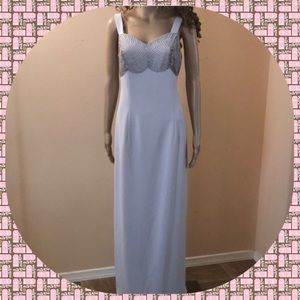 Dress Long Top Embellished w/sequins slit in back